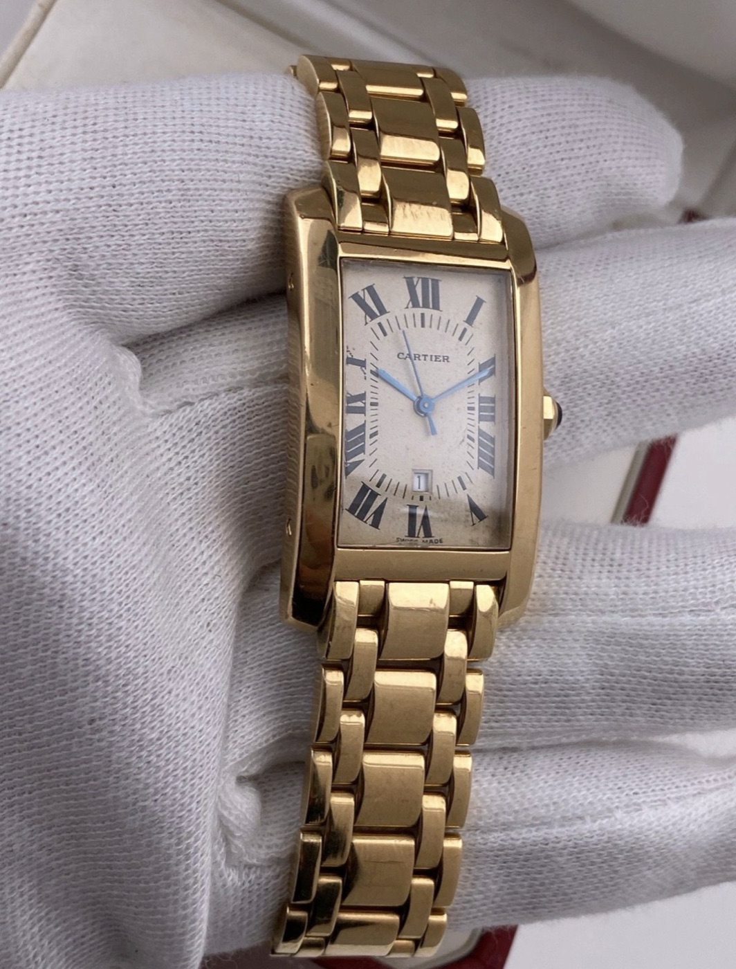 Cartier Tank Américaine (Goldband)