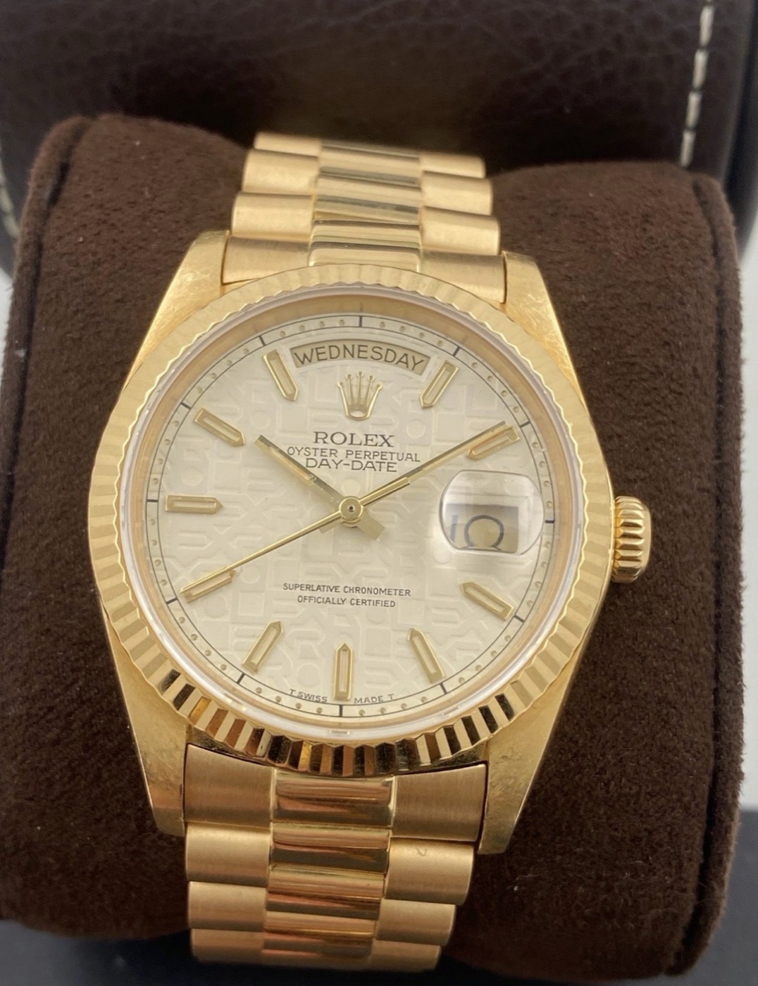 Rolex Day-Date 36 „Jubilé“-Zifferblatt