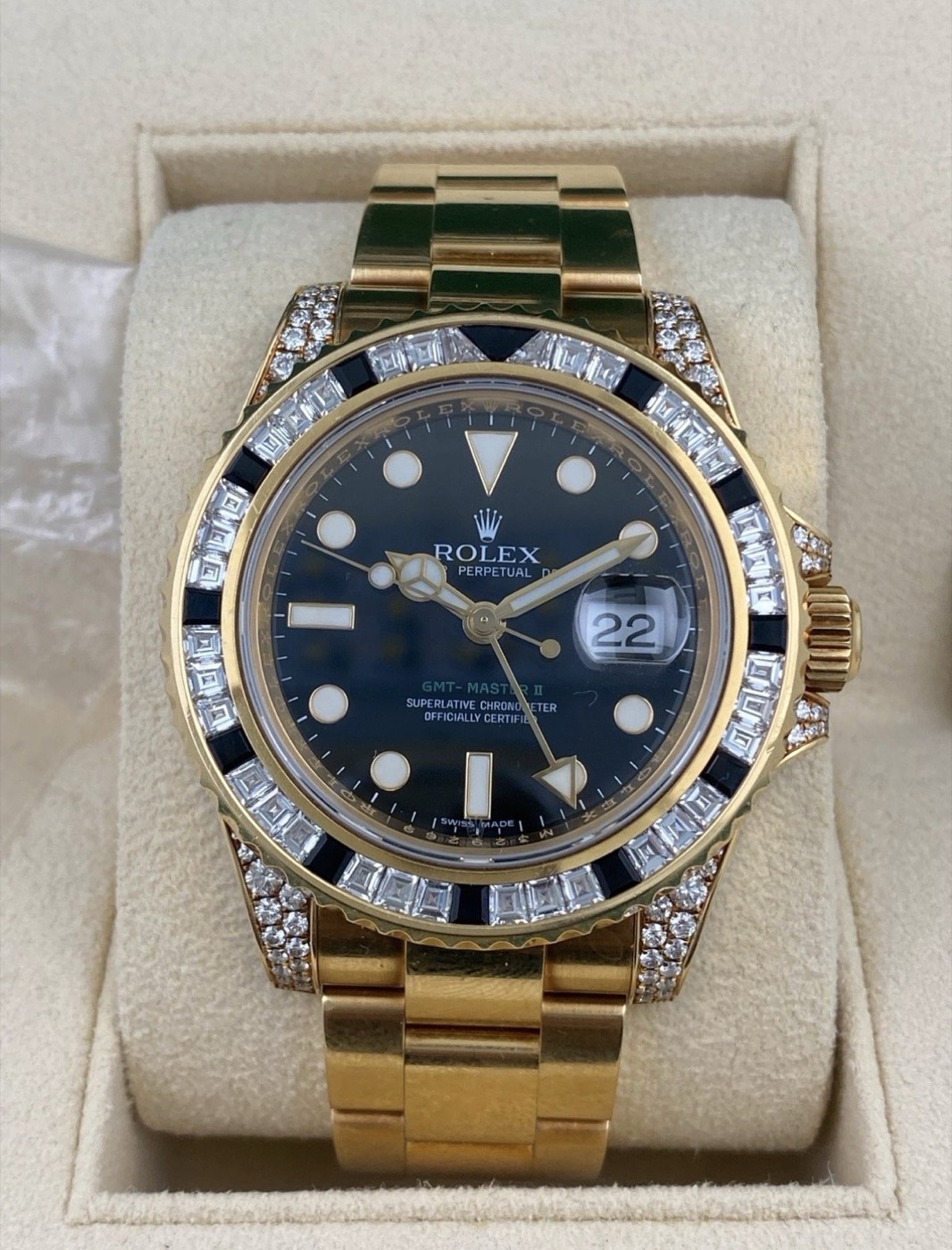 Rolex GMT-Master II „Factory Iced Out“