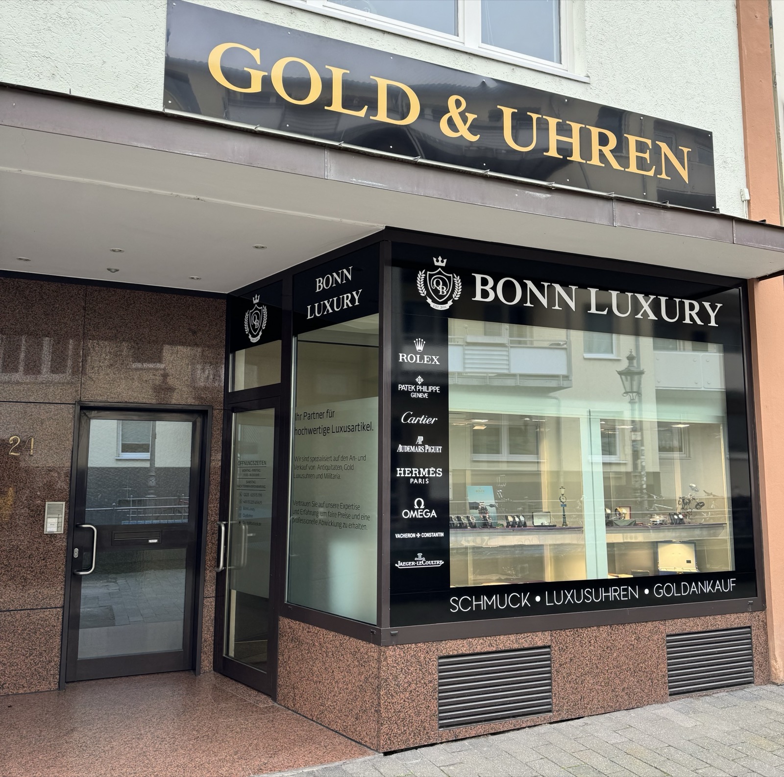 Bonn Luxury Ladengeschäft in der Brüdergasse 24, Bonn